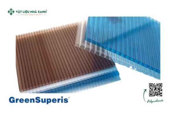 tấm poly rỗng greensuperiss đài loan