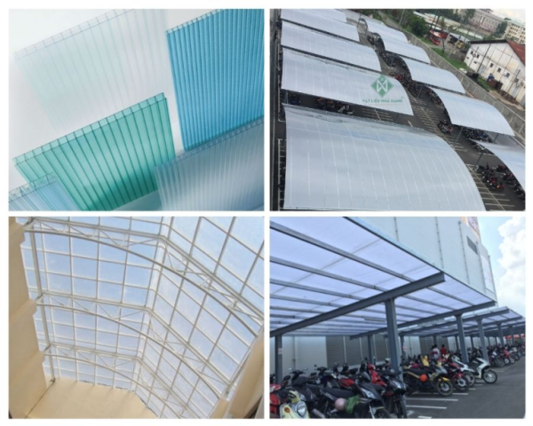 Ứng dụng của tấm Poly rỗng GreenSuperiss