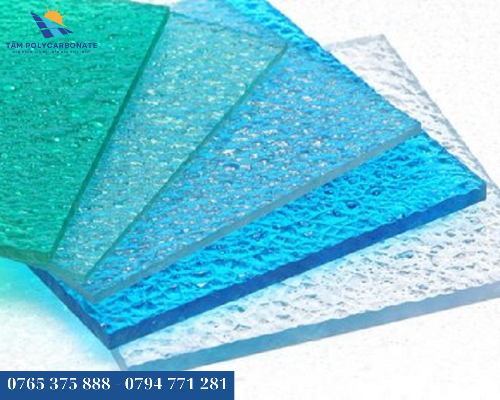 Tấm polycarbonate đặc Super Lite truyền sáng tốt