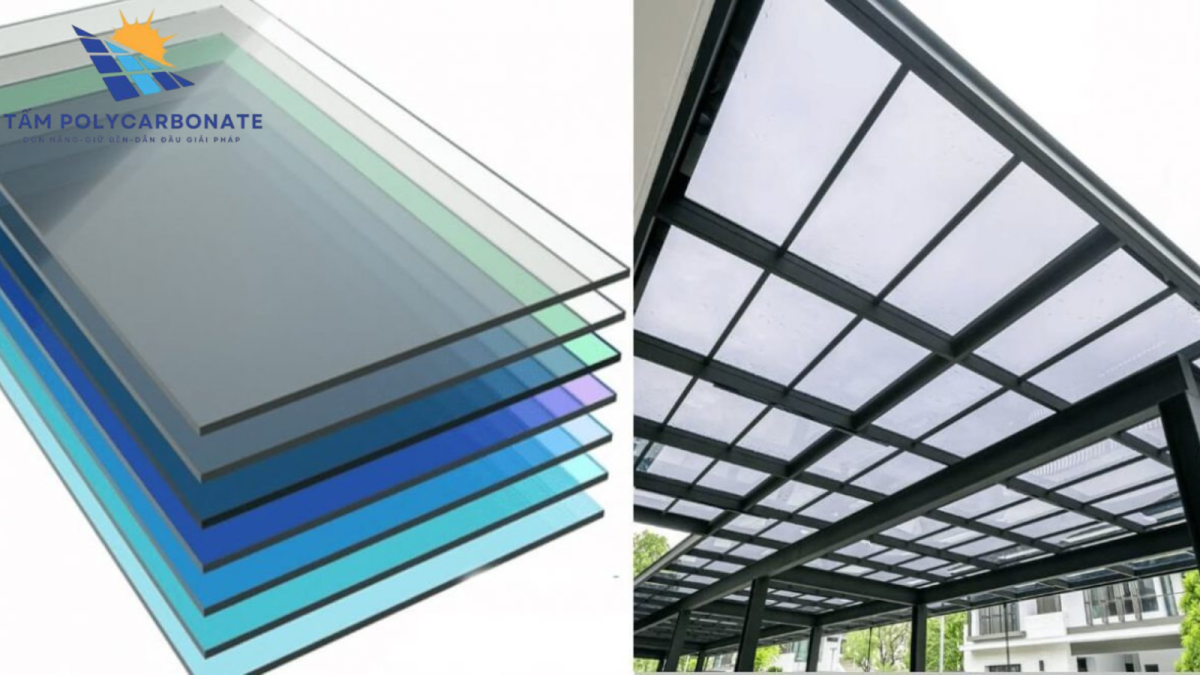 Tấm polycarbonate lấy sáng tự nhiên tối đa