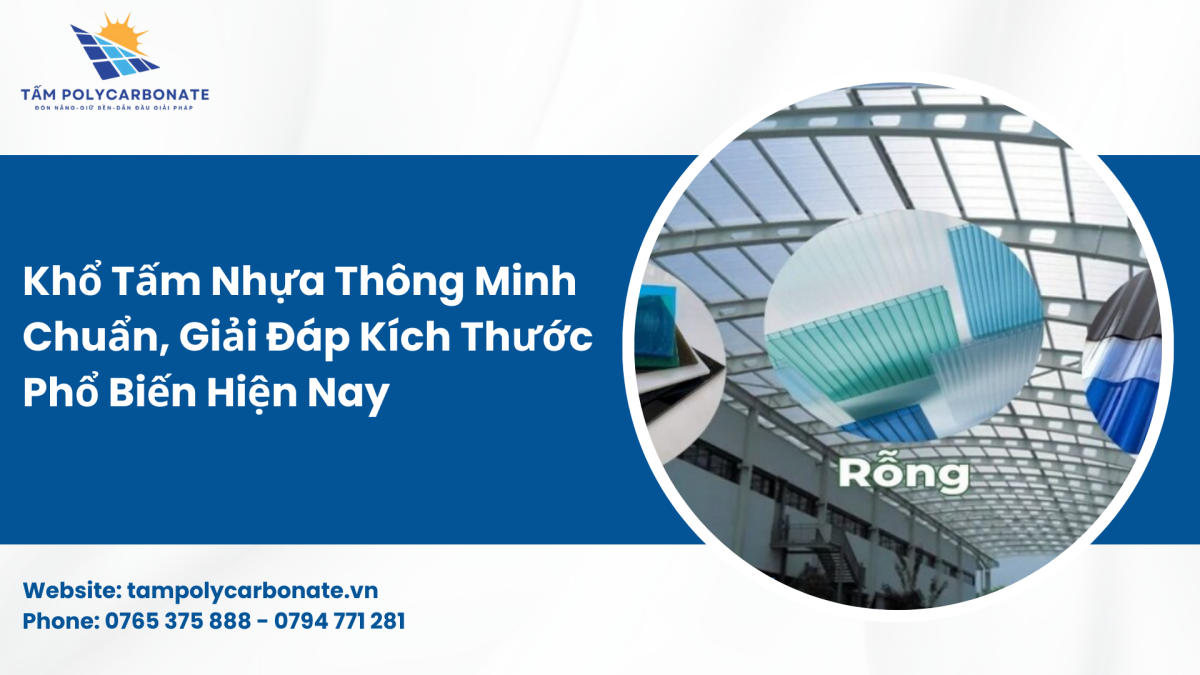 Khổ Tấm Nhựa Thông Minh Chuẩn, Giải Đáp