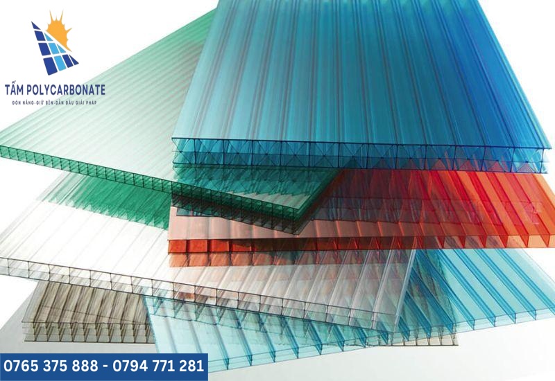 Cách chọn màu tấm Poly
