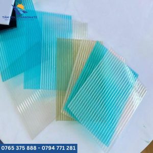 Tấm polycarbonate rỗng 5mm bền đẹp