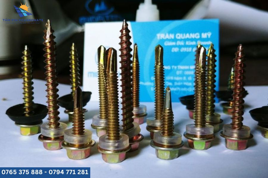 Đinh vít có kiểu dáng đa dạng