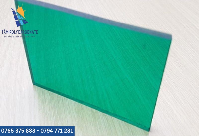 Thông số tấm Poly đặc xanh lá