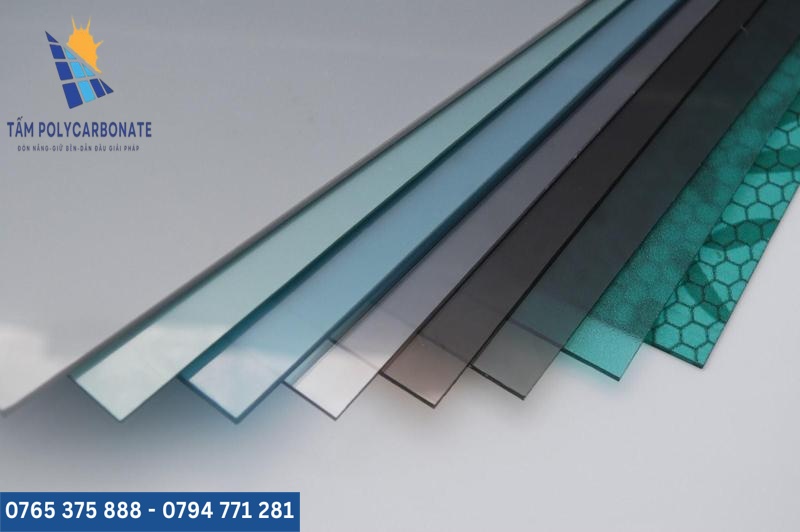 Quy cách tấm polycarbonate đặc trong suốt