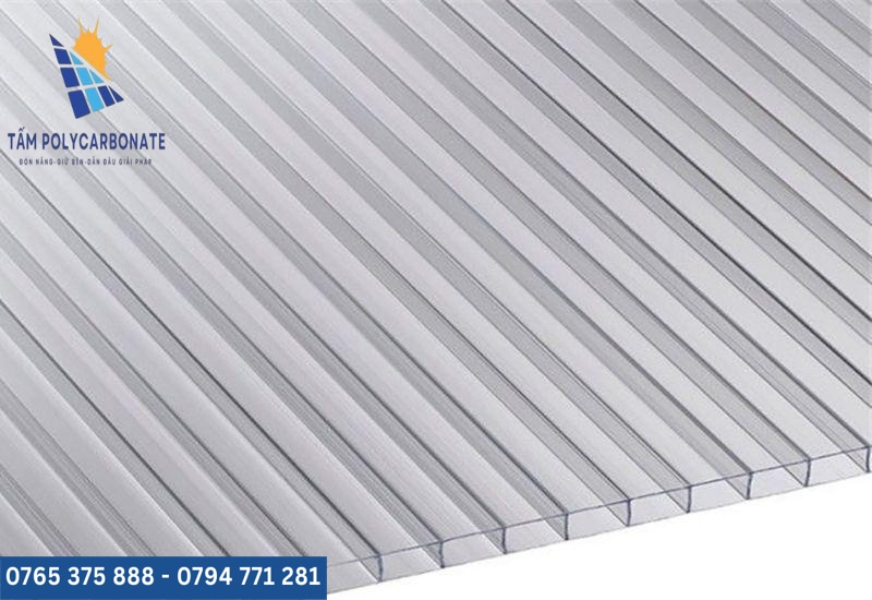 Thông số tấm lợp Poly xám