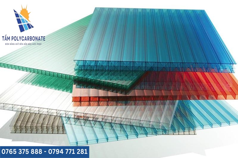 Kích thước tiêu chuẩn tấm poly rỗng