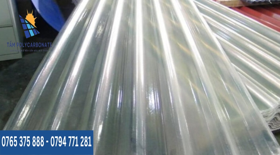 tôn Polycarbonate tăng tính thẩm mỹ