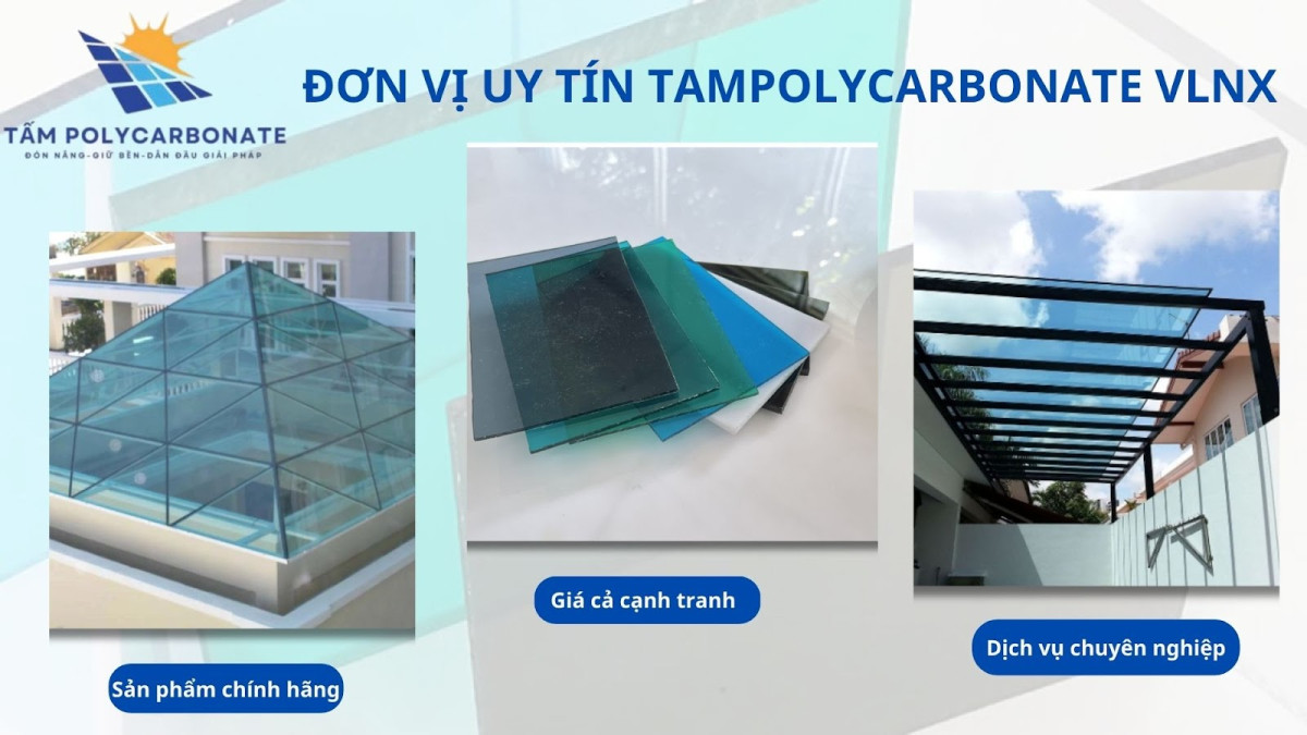 Đơn vị uy tín Tampolycarbonate VLNX 