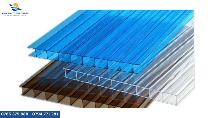 Tấm polycarbonate, bền, nhẹ, chống cháy