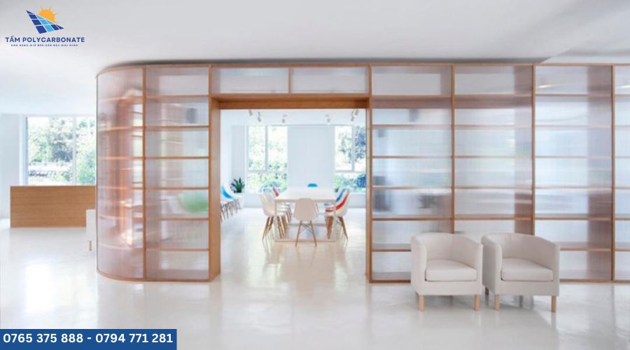 tấm lấy sáng poly rỗng ruột 6mm