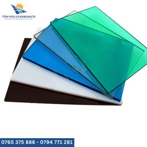 Tấm Lợp Polycarbonate Đặc 9,5mm (ly)