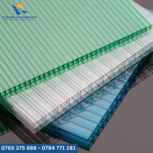 Tấm Lợp Polycarbonate Rỗng 6mm (ly)