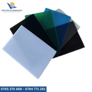 Tấm Lợp Polycarbonate Đặc 7,6mm