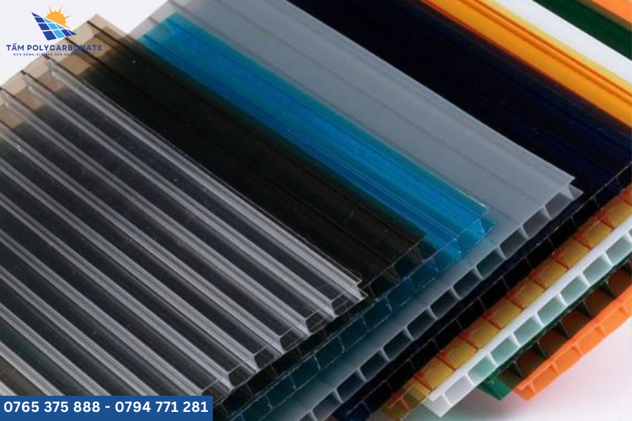 tấm nhựa poly rỗng nhẹ