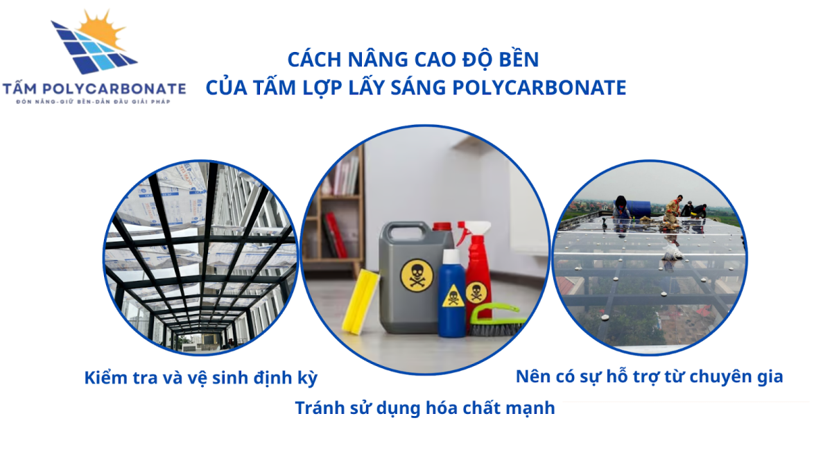 Cách để tấm Polycarbonate bền là gì?